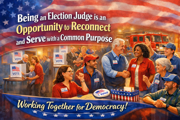 Being an Election Judge is an Opportunity to Reconnect and Serve with a Common Purpose