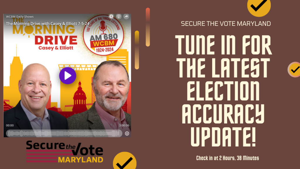 Tune in for the Latest Maryland Election Accuracy Updates