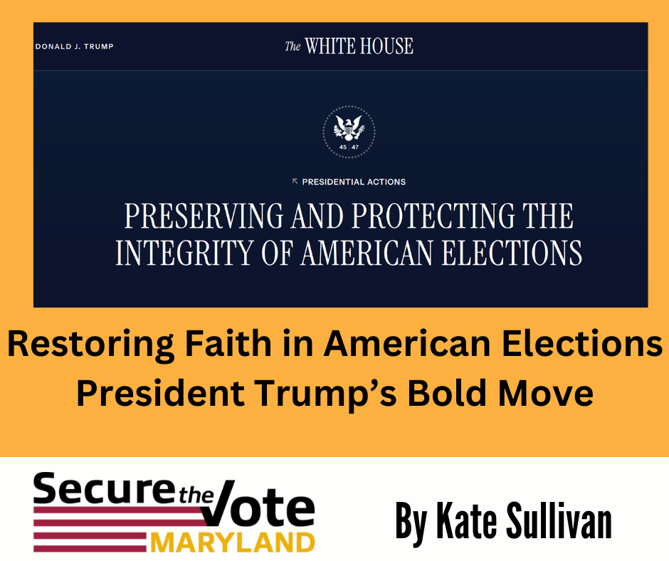 Restoring Faith in American Elections: President Trump’s Bold Move